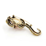 Snake Stone Brooch - Vignette | Snakes Store