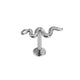 Snake Stud Earrings Silver 316L Stainless Steel Snakes Store™