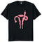 Snake Uterus T-shirt Black Snakes Store™