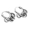 Sterling Silver Snake Earrings Silver Fits for all 316L Stainless Steel Snakes Store™