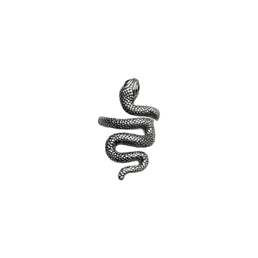 Titanium Snake Ring Silver Snakes Store™