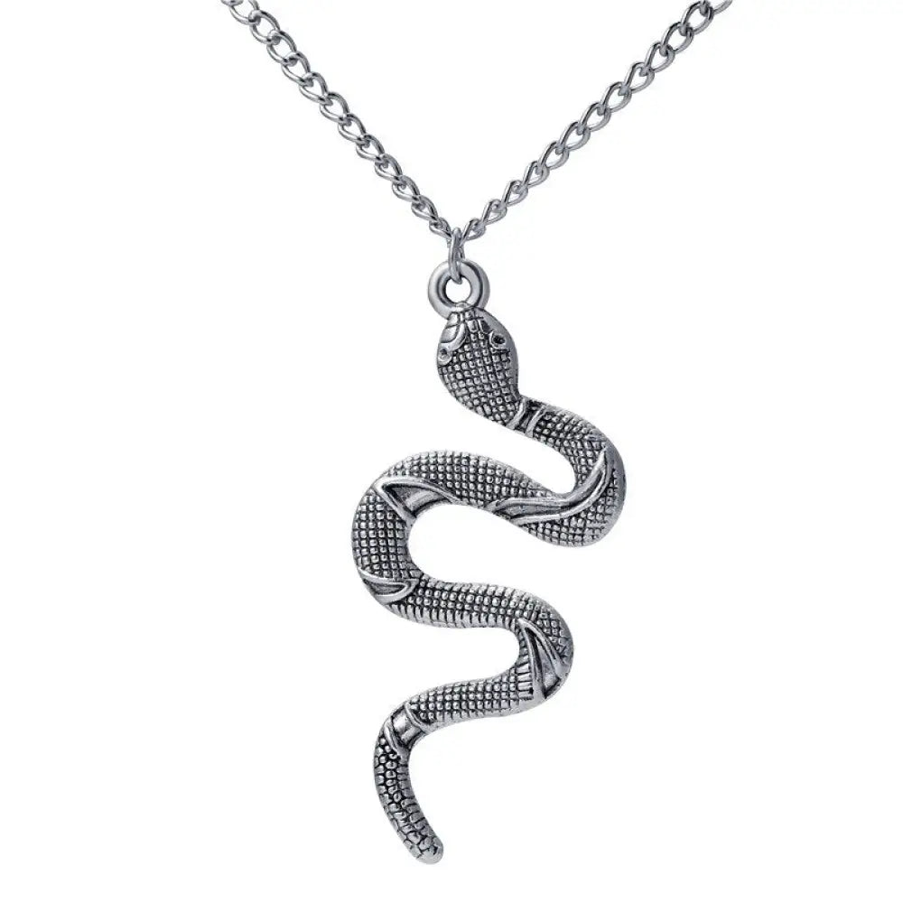 Victorian Snake Necklace Silver Snakes Store™
