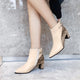 Womens Snake Print Booties Beige Snakes Store™